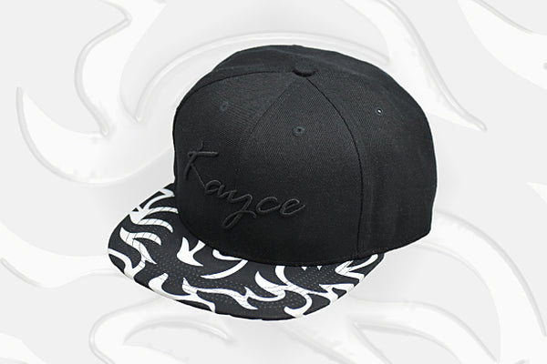 Snapback Cap / UNISEX /  black & white